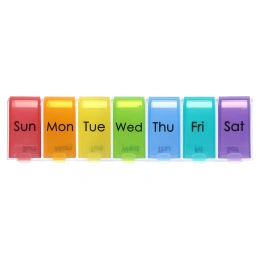 Ezy Dose, Weekly 7-Day, с органайзером для таблеток Ezy Fill, 1 шт.