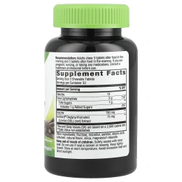 Nature's Way, DGL, Экстракт глицирризината солодки, Со вкусом лакрицы, 100 жевательных таблеток