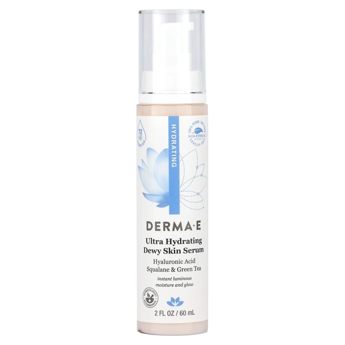 Derma E, Увлажняющая сыворотка, 2 ж. унц. (60 мл)
