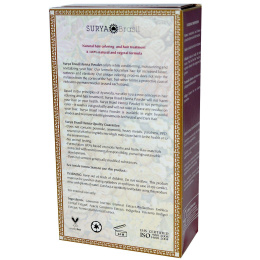 Surya Brasil, Порошок хны, натуральное окрашивание и уход за волосами, рыжий, 50 г