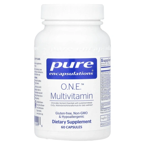 Pure Encapsulations, ONE ™, мультивитамины, 60 капсул