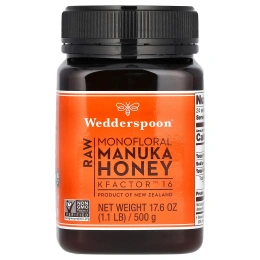 Wedderspoon, Лесной Мед Манука 100%, KFactor 16, 500 г