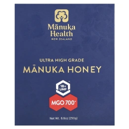 Manuka Health, Мед манука, UMF 18+, MGO700 +, 250 г (8,8 унции)