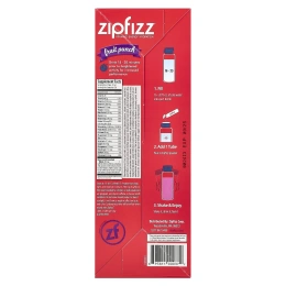 Zipfizz, Смесь для энергетических напитков, фруктовый пунш, 20 тюбиков по 11 г (0,39 унции)