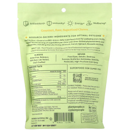 Plant People, WonderBee®, суперфуды, зелень, мед, манго и лайм, 30 жевательных таблеток