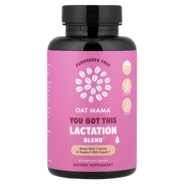 Oat Mama, You Get This, смесь для лактации, 60 вегетарианских капсул