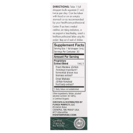 Host Defense, Грибы, органический экстракт майтаке, 30 мл (1 жидк. унц.)