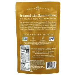 Sahale Snacks, Глазированная смесь, банан и ром и пекан, 113 г (4 унции)