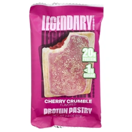 Legendary Foods, протеиновое пирожное, вишнёвый крамбл, 10 шт. по 57 г (2 унции)
