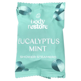 Body Restore, Пароварки для душа, эвкалипт и мята, 15 таблеток, 13,2 унции