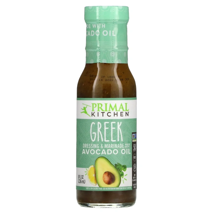 Primal Kitchen, Заправка и маринад греческий 8 жидких унций