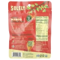 Solely, Органические сушеные фрукты, полоски манго, 142 г (5 унций)