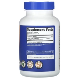 Nutricost, гриб чага, 1000 мг, 150 капсул (500 мг в 1 капсуле)