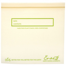 Earth's Natural Alternative, Компостируемые многоразовые пакеты, пакетики для снеков, 50 шт.