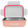 Think, Thinkbaby, ланч бокс, розовый, 9 унций (250 мл)