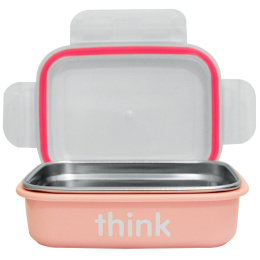 Think, Thinkbaby, ланч бокс, розовый, 9 унций (250 мл)