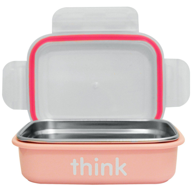 Think, Thinkbaby, ланч бокс, розовый, 9 унций (250 мл)