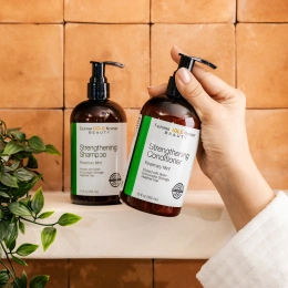 California Gold Nutrition, Beauty, укрепляющий кондиционер, биотин, мята и розмарин, 355 мл (12 жидк. унций)