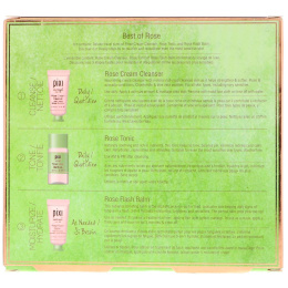 Pixi Beauty, Набор из 3 предметов для ухода за кожей, лучшее из экстрактов розы