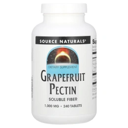 Source Naturals, Пектин грейпфрута, 240 таблеток