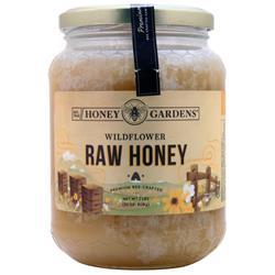 Honey Gardens, Сырой мед из полевых цветов 32 унции