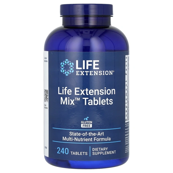 Life Extension, Таблетки Mix, 240 таблеток
