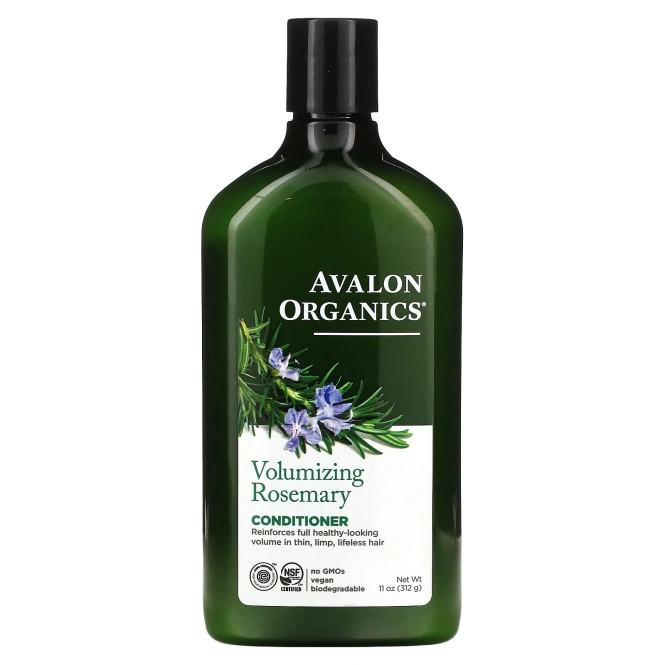 Avalon Organics, Кондиционер, Придающий объем розмарин, 11 унций (312 г)