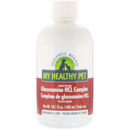 Holistic Blend, My Healthy Pet, Liquid Formula, Glucosamine HCL Complex, For Dogs & Cats, 10.1 fl oz (340 ml)