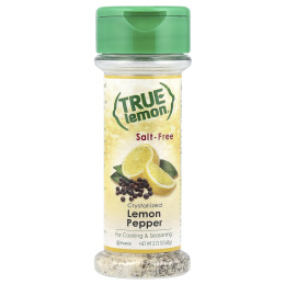 True Citrus, True Lemon®, кристаллизованный лимонный перец, 60 г (2,12 унции)