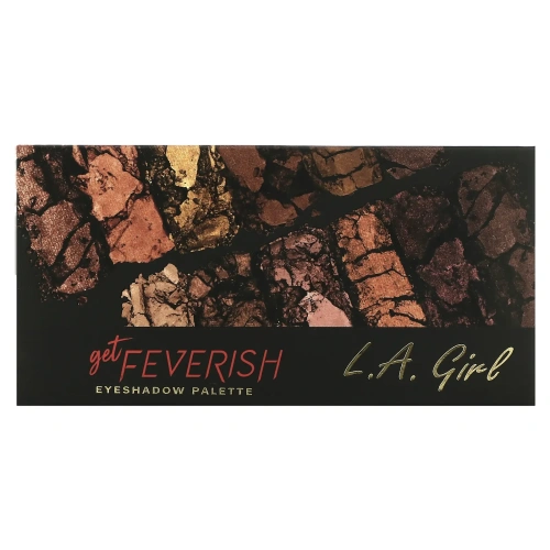 L.A. Girl, Палетка теней для век Get Feverish, 1 г (каждый оттенок)