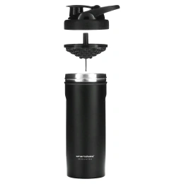Smartshake, Insulated Steel, черный, 750 мл (25 унций)