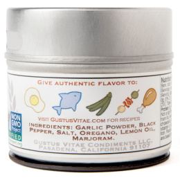 Gustus Vitae, Gourmet Seasoning, Taste of Greece,  1.4 oz (42 g)