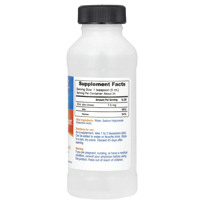 Hyalogic, цинк для поддержки иммунитета, 118 мл (4 жидк. унции)