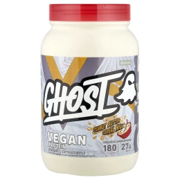 Ghost, веганский протеин, Cereal Milk® с арахисовой пастой, 1274 г (2,8 фунта)