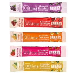 Ultima Replenisher, 6 незаменимых электролитов, ежедневная смесь электролитов, разнообразный набор, 20 стиков