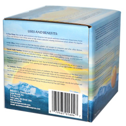 Ancient Secrets, Lotus Brand Inc., Подсвечник из гималайской природной каменной соли, маленький, 1 держатель