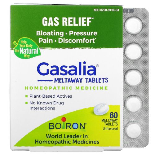Boiron, Gasalia 60 быстро растворяющихся таблеток