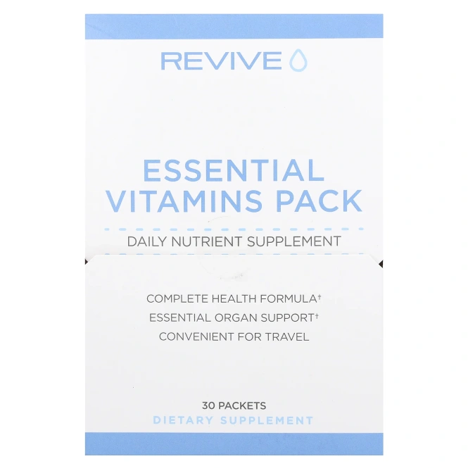Revive, Essential Vitamins Pack, 30 пакетиков