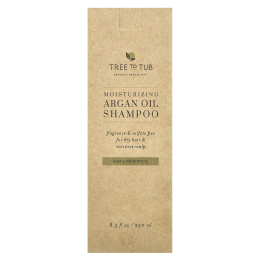 Tree To Tub, Шампунь для волос Soapberry, для всех типов волос, без запаха, 250 мл (8,5 жидк. унц.)