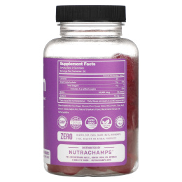 NutraChamps, жевательные таблетки с биотином, со вкусом натуральной клубники, 10 000 мкг, 60 веганских жевательных таблеток (5000 мкг в одной жевательной таблетке)