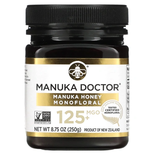 Manuka Doctor, Monofloral с медом мануки, оксид магния 125+, 8,75 унции (250 г)