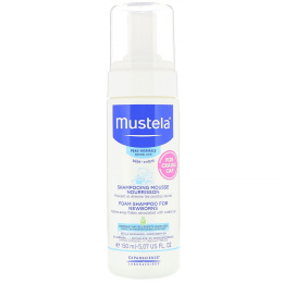Mustela, Foam Shampoo For Newborns, 5.07 fl oz (150 ml)