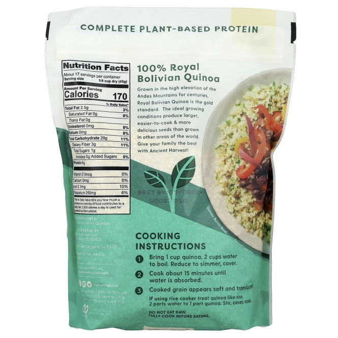 Ancient Harvest, Органическая традиционная киноа, 765 г (27 унций)