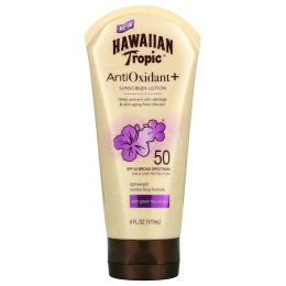 Hawaiian Tropic, Антиоксидант + солнцезащитный лосьон, SPF 50, 6 жидких унций (177 мл)