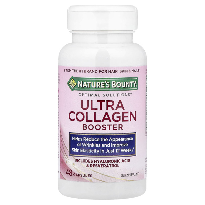 Nature's Bounty, Optimal Solutions®, Ultra Collagen Booster, 48 капсул