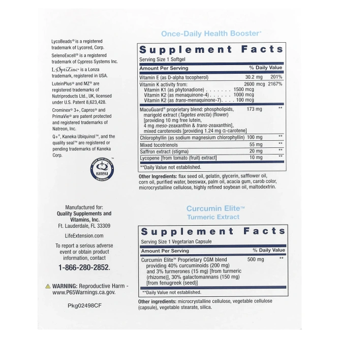 Life Extension, пакетики с комплексом питательных веществ, усовершенствованные, 30 шт.