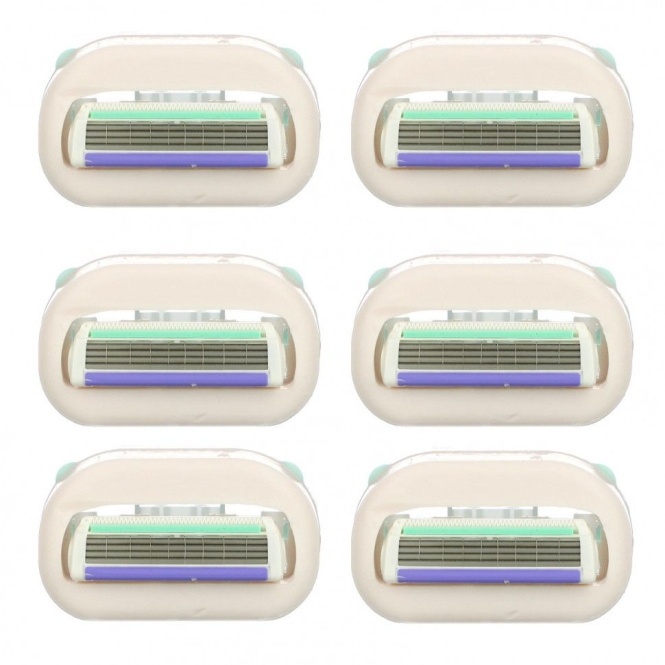 Schick, Intuition, Island Berry, заправки, 6 лезвий