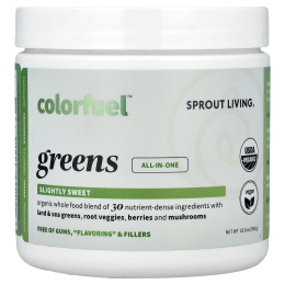 Sprout Living, Colorfuel ™ Greens, 300 г (10,6 унции)
