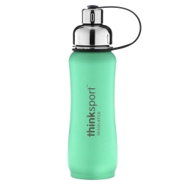 Think, Thinksport, изолированная бутылка для спорта, мятный зеленый, 17 унций (500 мл)