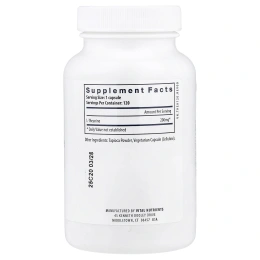 Vital Nutrients, L-теанин, 200 мг, 120 веганских капсул